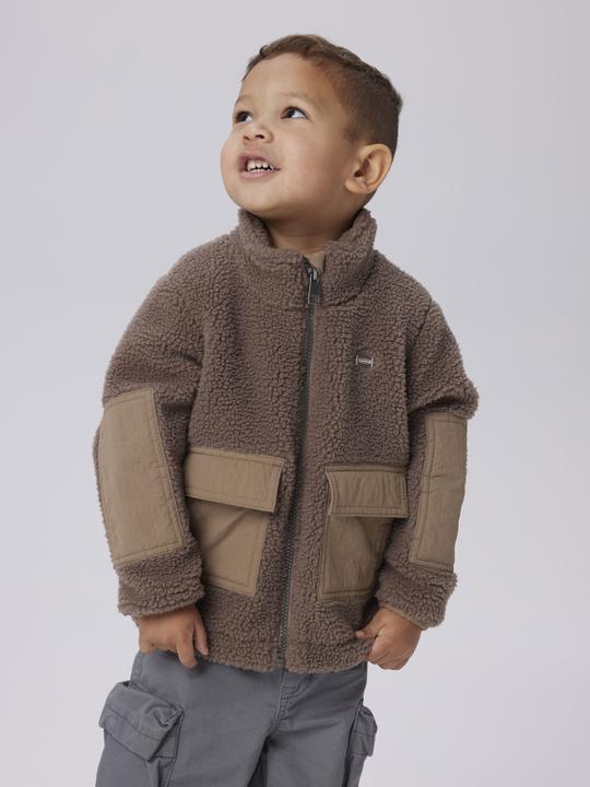 Produktbild Name it Kontrast Teddyjacke (110)