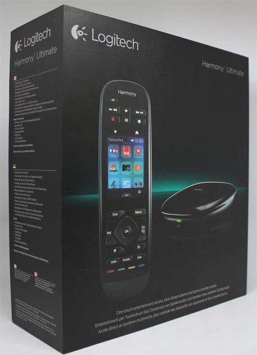 Produktbild Logitech Harmony Ultimate (Universal Fernbedienung, Infrarot)