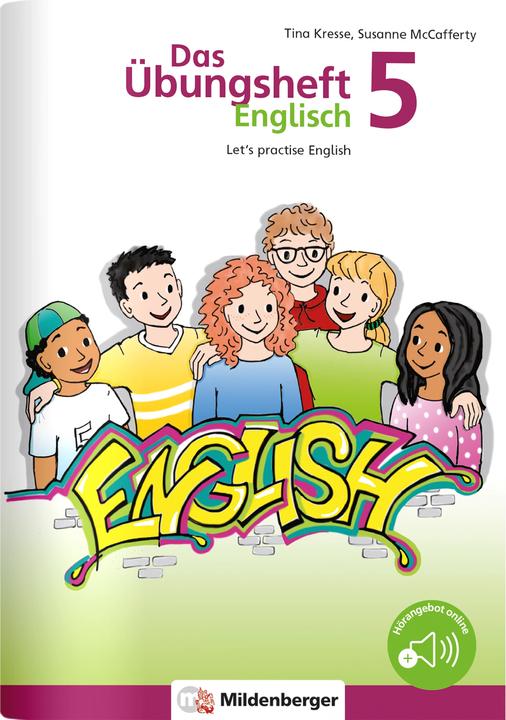Immagine prodotto Das Übungsheft Englisch 5 (Tedesco, Susanne McCafferty, Crescione giallo, 2020)