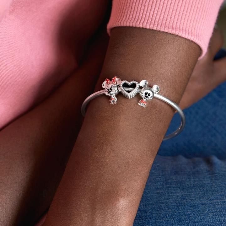 Actual product image Pandora Minnie (Silver 925, Enamel)