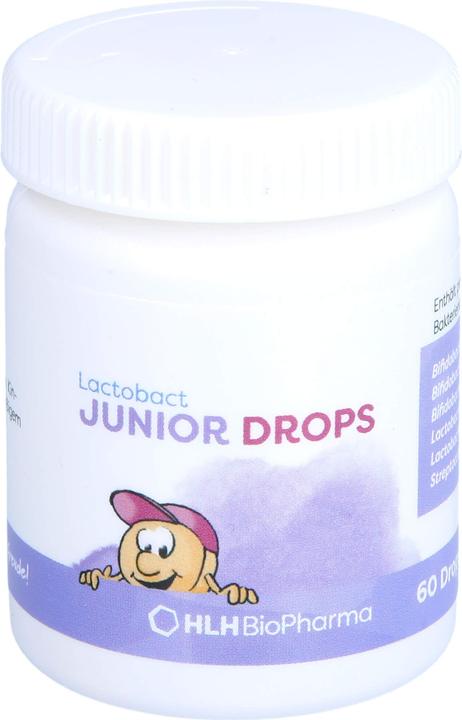 Immagine prodotto Lactobact JUNIOR + Gocce (60 Pezzo/i, Caramella, 56 g)