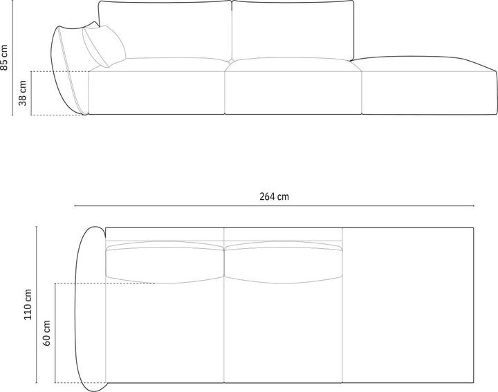 Produktbild Micadoni Kaelle (2-Sitzer, 3-Sitzer, 4-Sitzer)