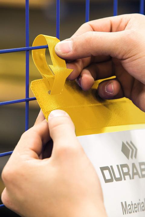Produktbild Durable Kennzeichnungstaschen mit Lasche (A5, Quer)