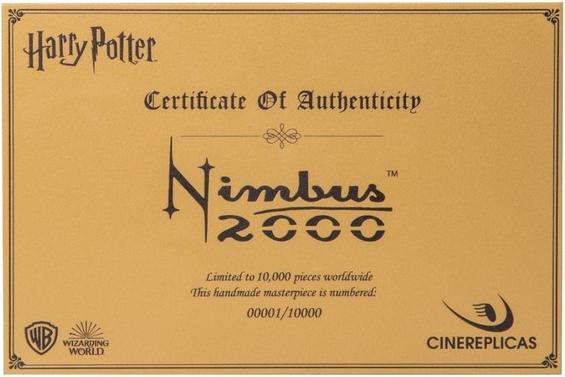 Image du produit Cinereplicas Harry Potter : balai Nimbus 2000