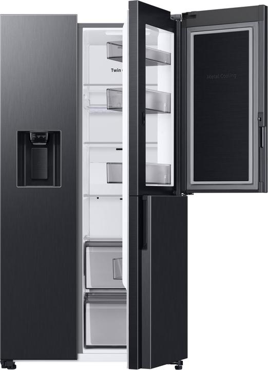 Immagine prodotto Samsung RH68DG853DB1EG Side-by-Side EEK D NoFrost Premium Black Steel (627 l)