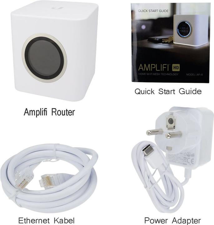 Actual product image Ubiquiti Amplifi Mesh Router