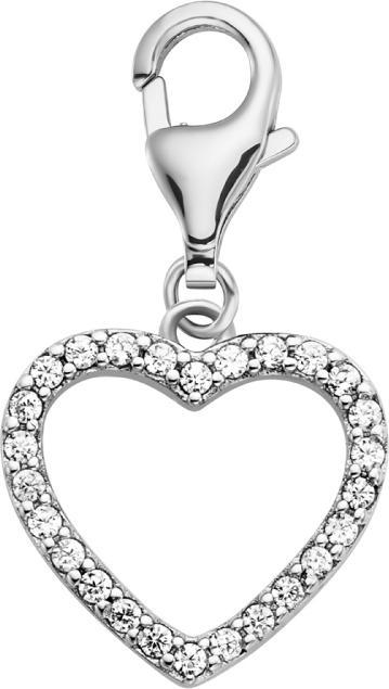 Engelsrufer Charm Herz (Silber 925 rhodiniert)