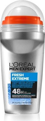 Actual product image L'Oréal Paris L'Oreal Men Expert Deodorant Roll-On 50ml Fresh Extreme (Roll-on, 50 ml)