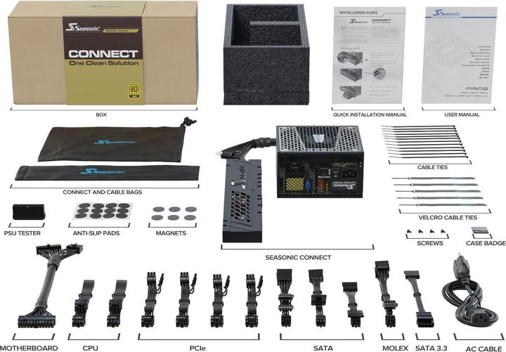 Produktbild Seasonic Connect Gold (750 W)