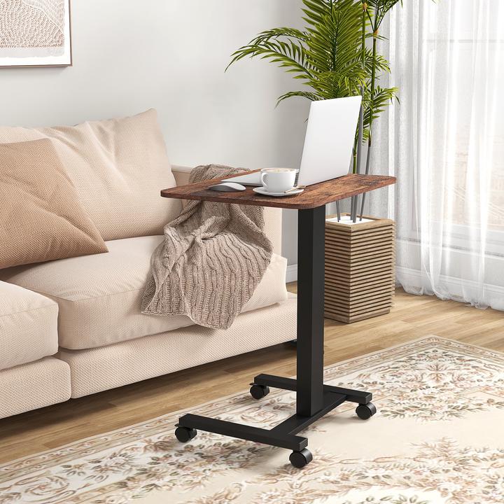 Image du produit Vinsetto Table à roulettes réglable en hauteur (48 x 65 x 108 cm)