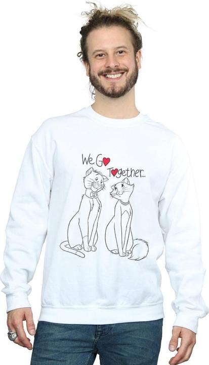 Immagine prodotto Disney Aristocats We Go Together Felpa Uomo (XL)