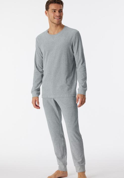 Actual product image Schiesser Warming Nightwear Velour Pyjamas (S)