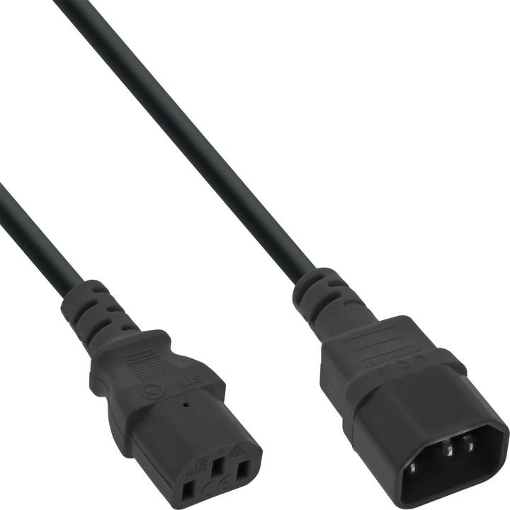 Produktbild InLine Kaltgeräteverlängerung (1.80 m)