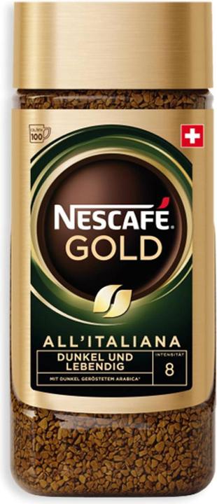 Actual product image Nescafé Instant Coffee Gold All Italiana 200 g (200 g)
