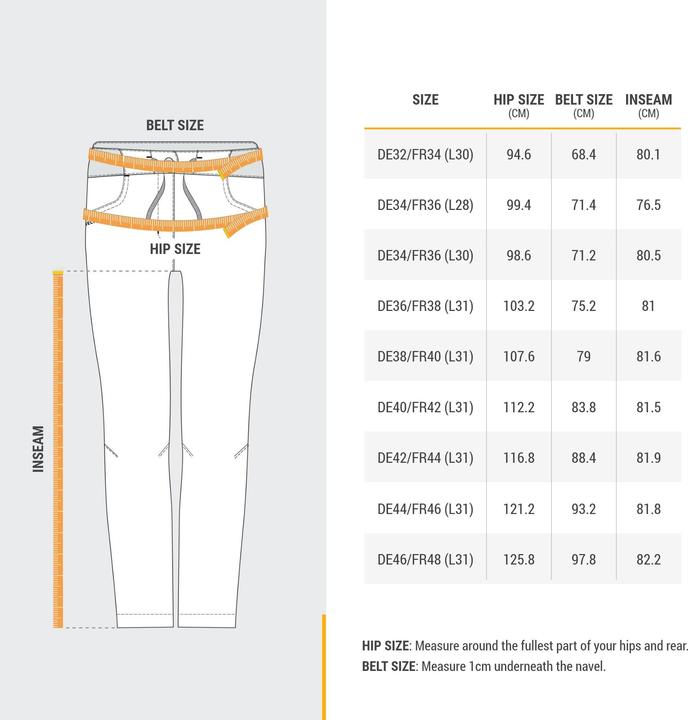 Produktbild Quechua Wanderhose Damen warm wasserabweisend Winterwandern - SH100 (XL)