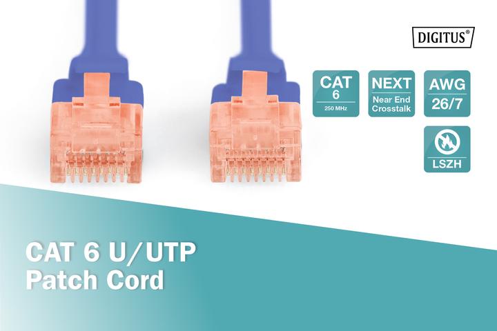 Produktbild Digitus Netzwerkkabel (U/UTP, CAT6, 1 m)
