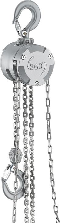 Immagine prodotto Wiltec Kettenzug bis 500kg Handkettenzug 3m Hubhöhe Tragmittel Hebezeug Hebelzug