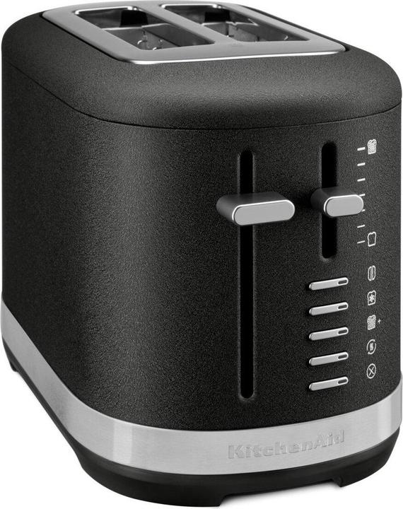 Actual product image KitchenAid 5KMT2109EBK manual 2-slice toaster cast iron black