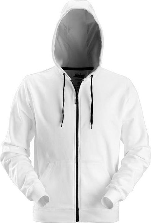 Immagine prodotto Snickers Workwear 28010900006 Klassischer Kapuzenpullover mit Reissverschluss Weiss L (L)