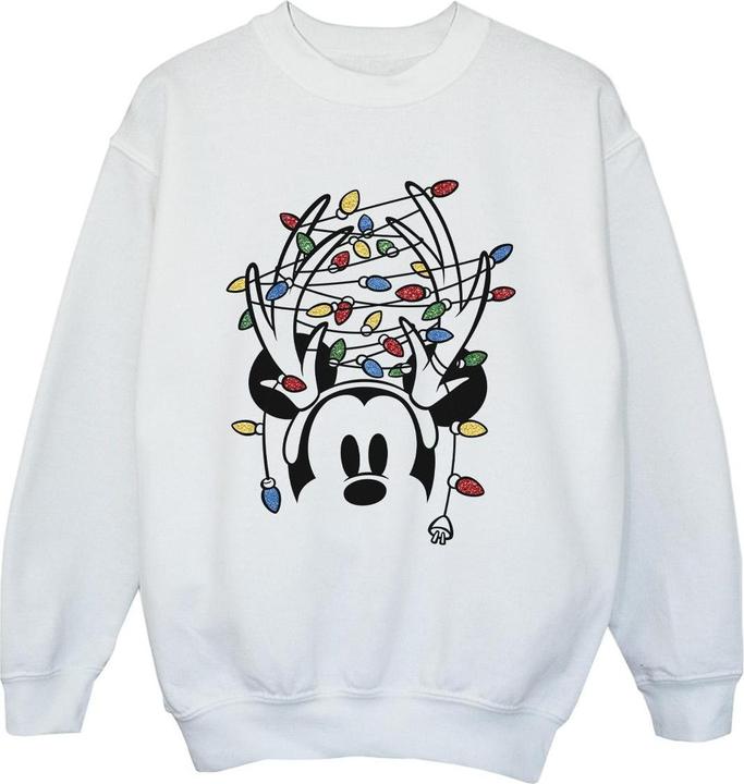 Produktbild Disney Mickey Mouse Christmas Head Lights Sweatshirt Jungen (152, 158)