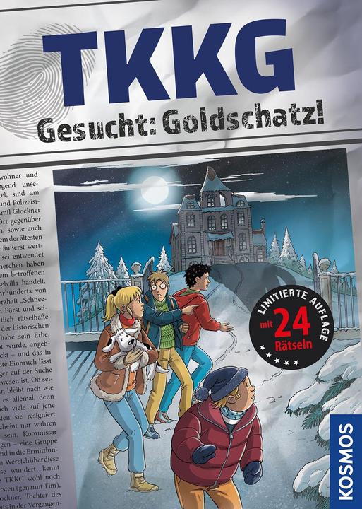 Image du produit Kosmos TKKG, Gesucht: Goldschatz! (Allemand, Beroy + San Julian|Martin Hofstetter, Comicon S.L., 2023)