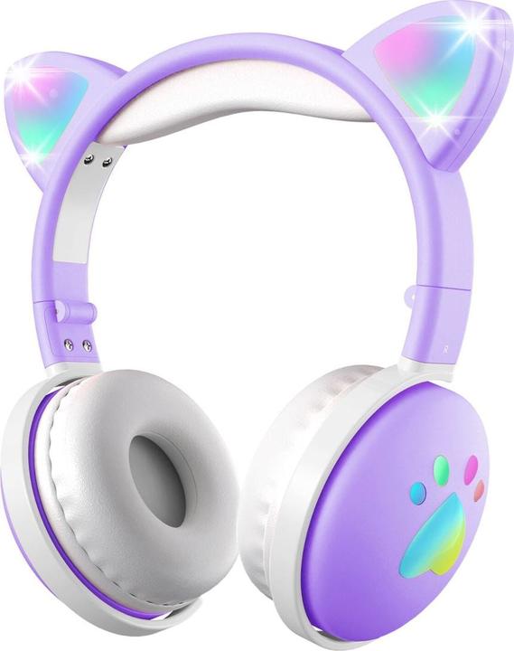 Mozo Cuffie viola per cani bambini