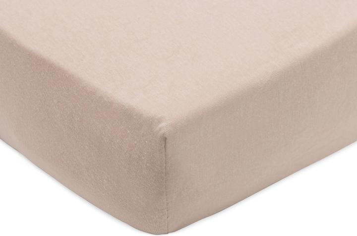 Image du produit Jollein Fix-Leintuch Jersey 2er, 60 x 120 cm, Wild Rose/Biscuit (60 x 120 cm)