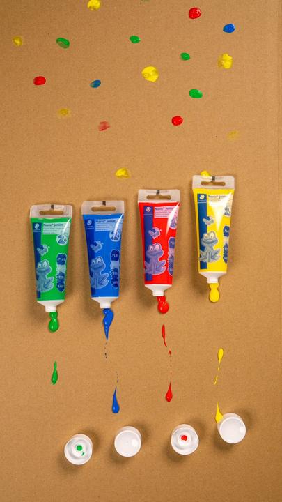 Image du produit Staedtler Peinture au doigt 'Noris junior (Multicolore, 100 ml)
