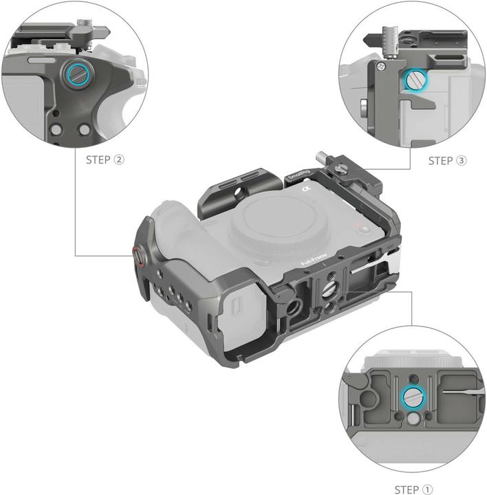 Actual product image SmallRig HawkLock Quick Release Cage Kit (Cage)
