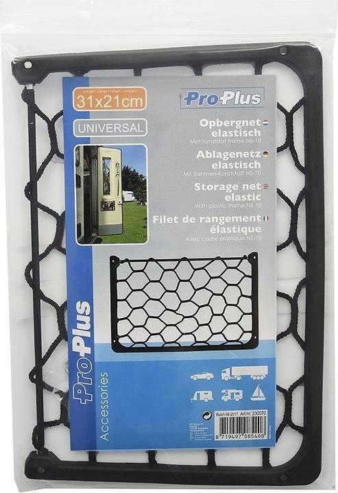 Actual product image ProPlus Storage net elastic with frame plastic NS-10