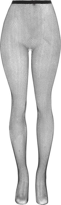 Actual product image EDC Fishnet Pantyhose with Open Crotch - Black (One size)
