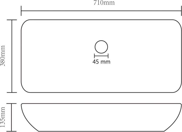Actual product image VidaXL Joyan (380 mm, 710 mm)