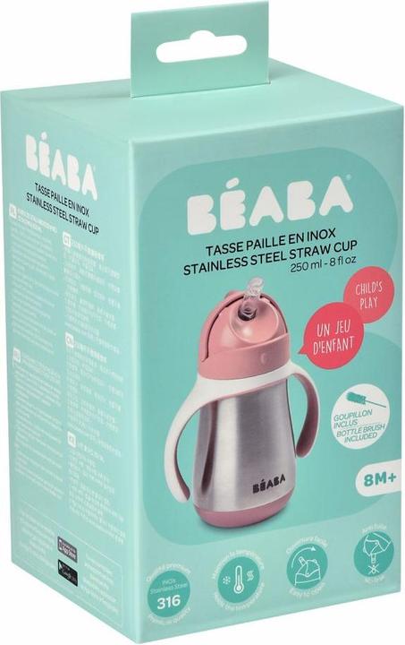 Image du produit Beaba Tasse à paille Inox