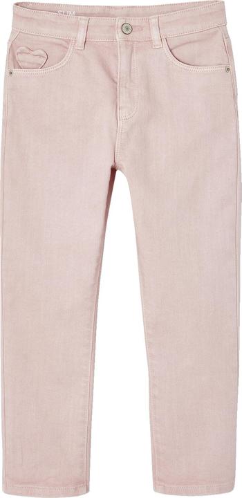 Vertbaudet Mädchen Slim-Fit-Hose, Hüftweite COMFORT