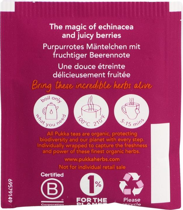 Image du produit Pukka Sureau et échinacée (40 g)