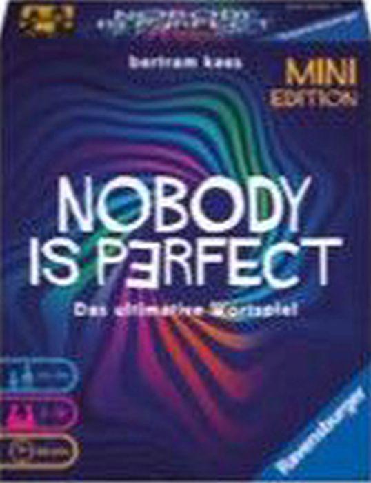 Actual product image Ravensburger Nobody is perfect Mini Edition (German)