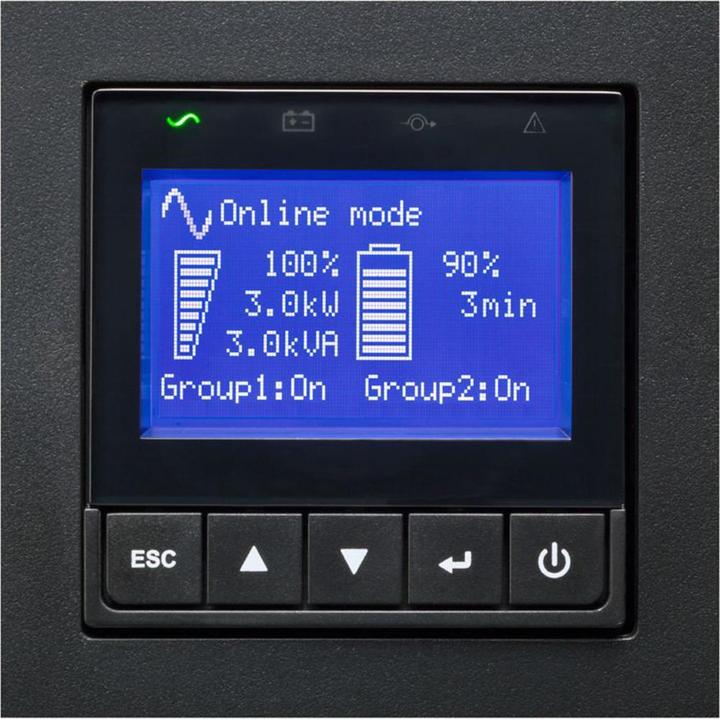 Produktbild Eaton 9PX 3000i RT3U (3000 VA, 3000 W, Online-Doppelwandler USV)