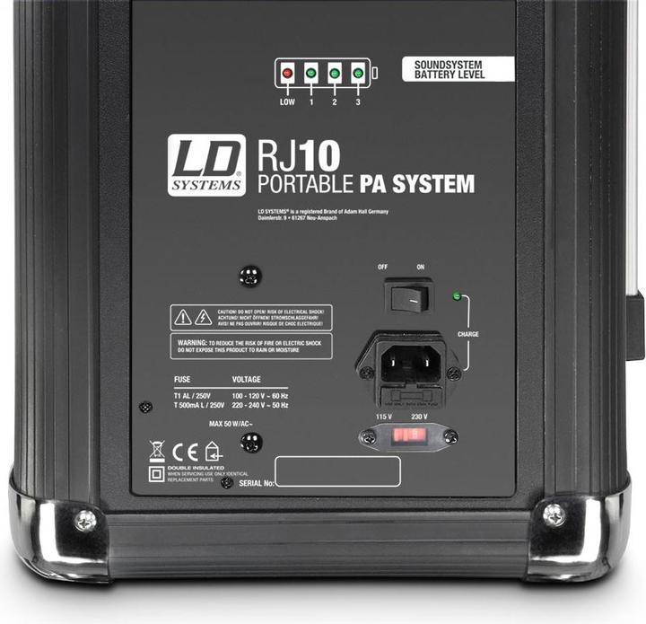 Produktbild LD Systems Mobiler PA Lautsprecher 25 cm (Aktiv)
