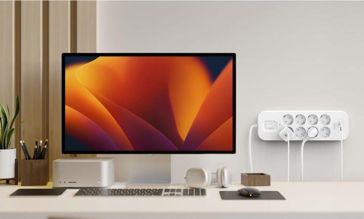 Actual product image Belkin Surgemaster surge protection (8 x, 2 m)