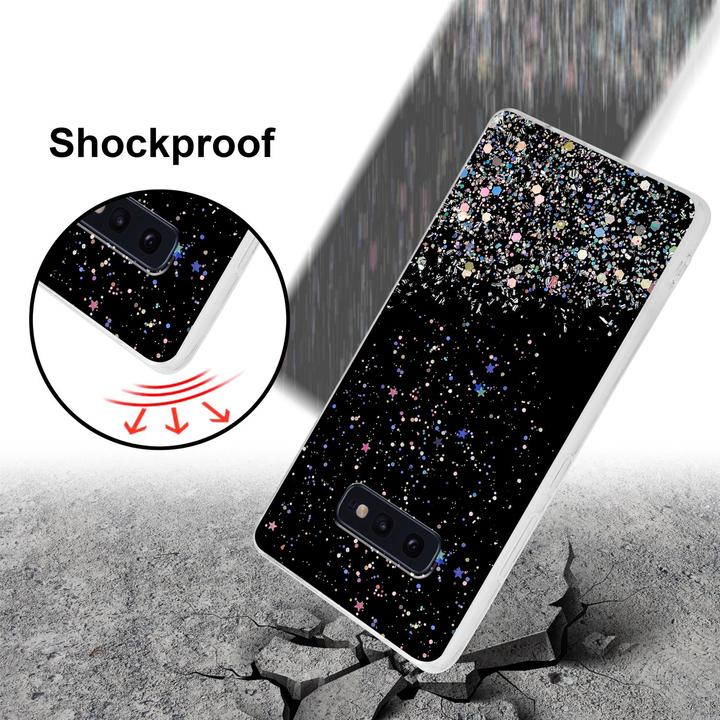 Produktbild Cadorabo TPU Cover funkelnder Glitter (Samsung Galaxy S10e)