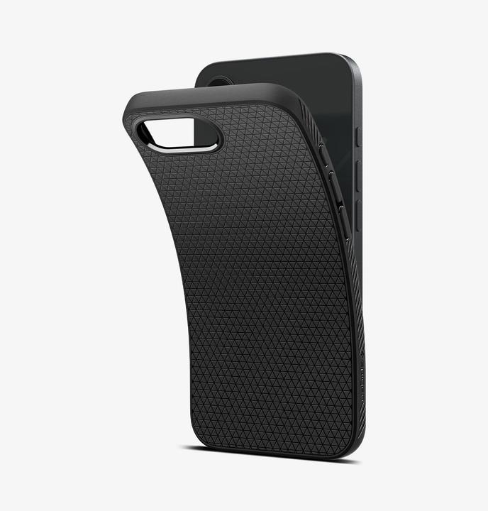 Produktbild Spigen Liquid Air iPhone SE(2025) Case - Matte Black (Apple iPhone 16e)