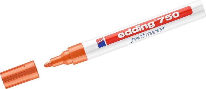 Actual product image Edding paint marker 750 (Orange, 2 mm, 1 x)