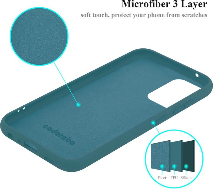 Image du produit Cadorabo TPU Liquid Silicone Case Cover (Samsung Galaxy A72, Samsung Galaxy Note 5)