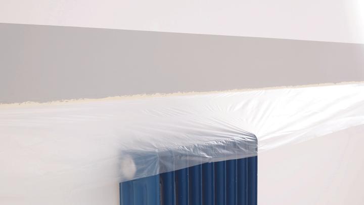 Actual product image tesa Painter's tape PROFESSIONAL, painter's tape incl. masking film (33 m, 1400 mm)
