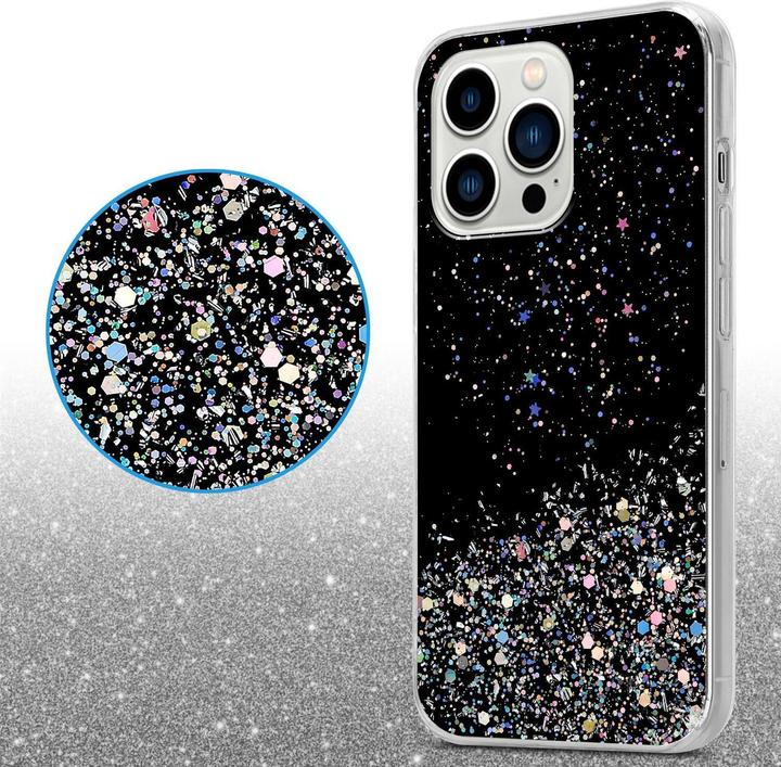Produktbild Cadorabo TPU Cover funkelnder Glitter (Apple iPhone 13 Pro)