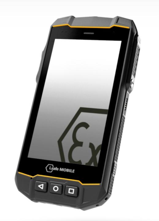Produktbild I.safe Mobile IS530.2 Ex-geschütztes Smartphone Ex Zone 2, 22 11.4 cm (4.5 Zoll) (64 GB, Schwarz, 4.50", Dual SIM, 13 Mpx, 4G)
