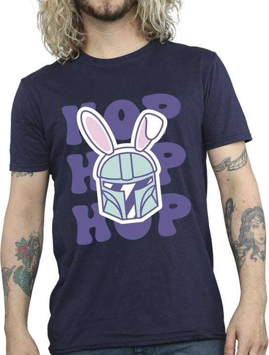 Image du produit Star Wars - T-shirt THE MANDALORIAN HOP INTO EASTER - Homme (L)