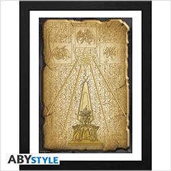 Actual product image GB Eye Framed Poster Yu-Gi-Oh! : Egyptian Tablet