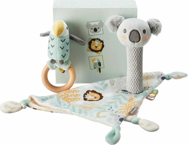 Actual product image Nuby Baby set parrot-koala-lion, 3 pieces