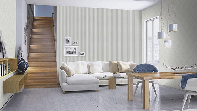 Actual product image Rasch Trianon XI grey, black (53 x 1005 cm)